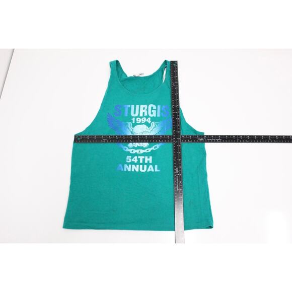 Vintage Sturgis Black Hills Rally 1994 Tank T Shirt Medium - Picture 5 of 7